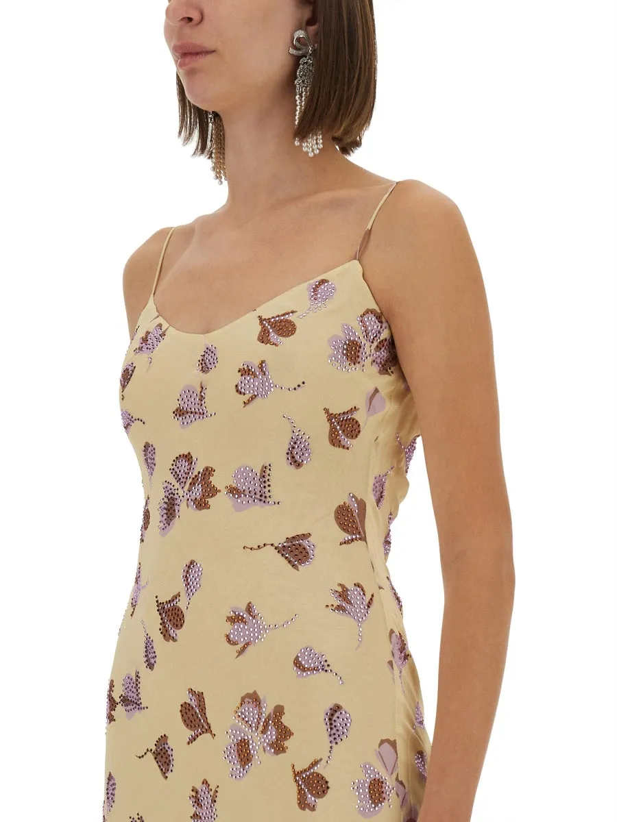 Long Dress With Floral Pattern sold by Wanan Luxury product image thumbnail 2