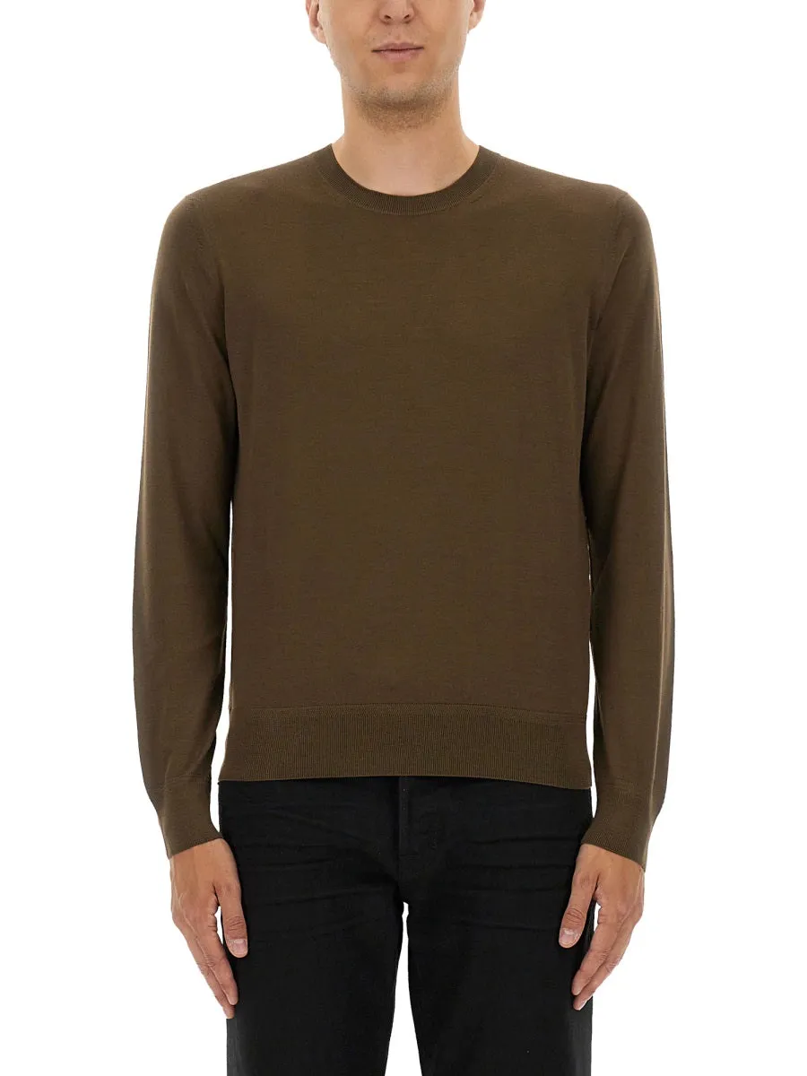 Fine Merino Virgin Wool Sweater sold by Wanan Luxury