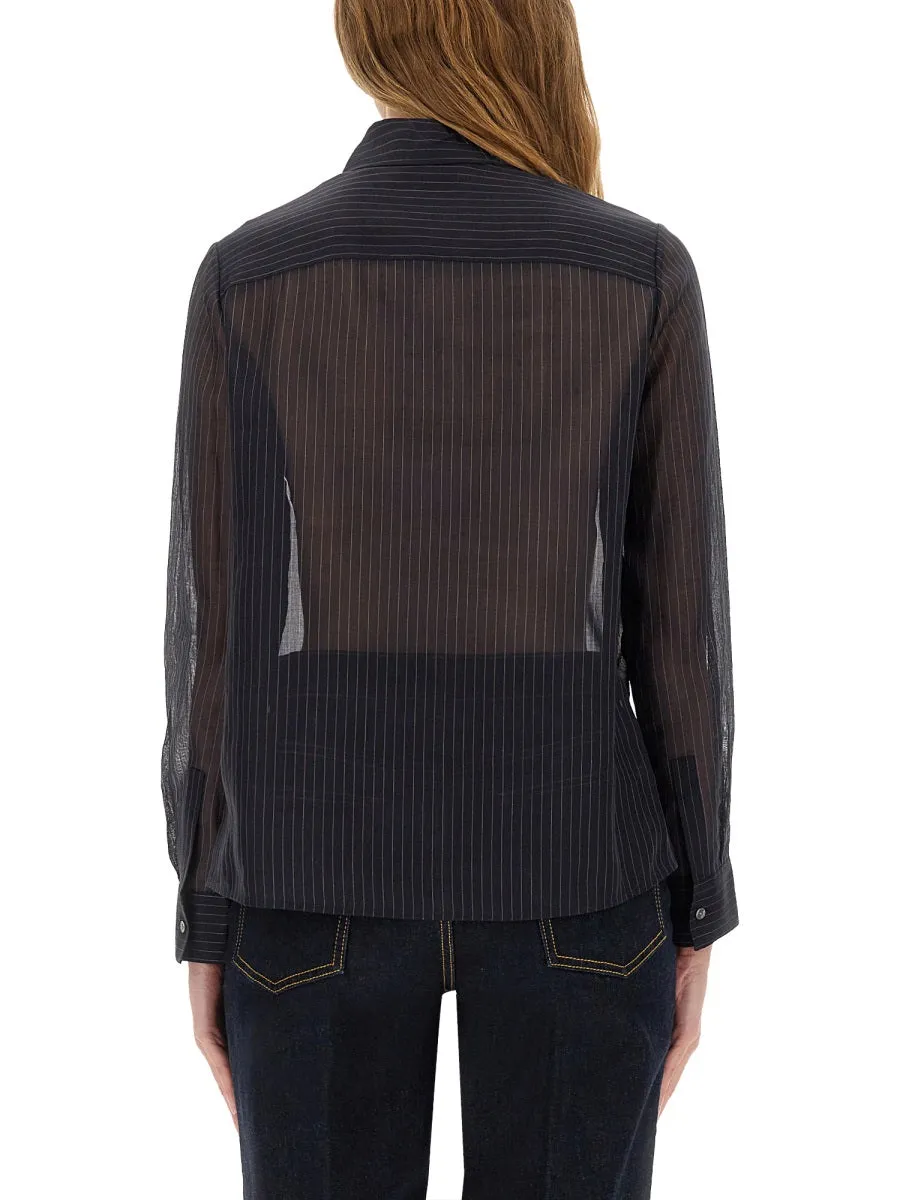 Striped Cotton Shirt sold by Wanan Luxury product image thumbnail 3