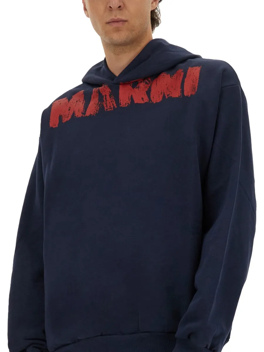 Sweatshirt With Maxi Logo Print sold by Wanan Luxury product image thumbnail 4