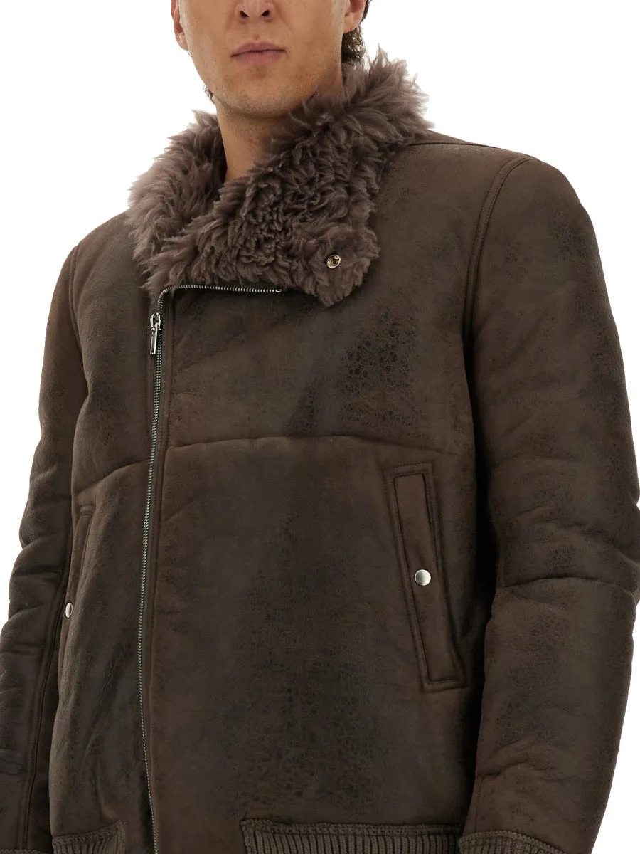 Leather Bomber Jacket sold by Wanan Luxury product image thumbnail 4