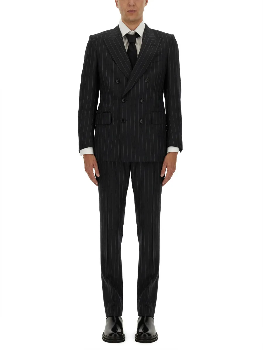 Pinstripe Suit "Dyllan" sold by Wanan Luxury