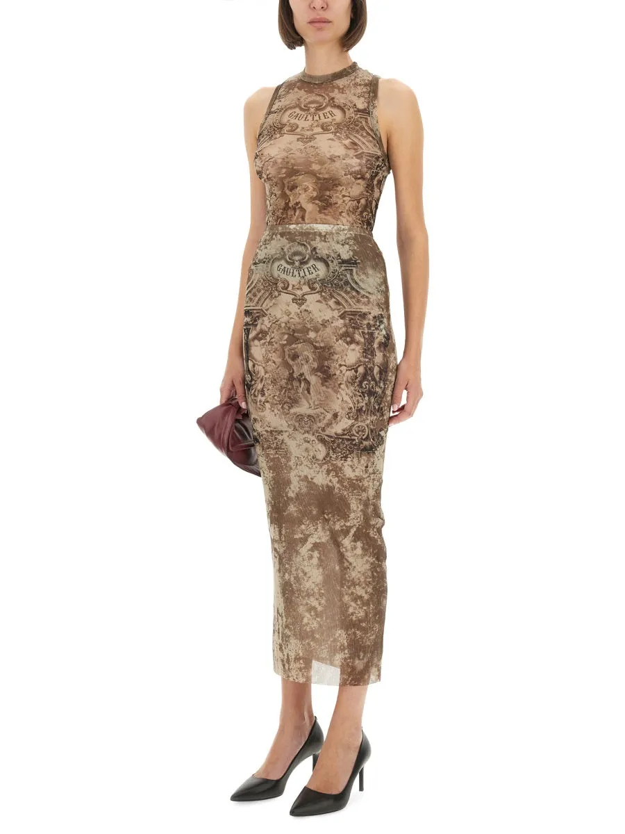 Long "Médaillon" Skirt sold by Wanan Luxury product image thumbnail 2