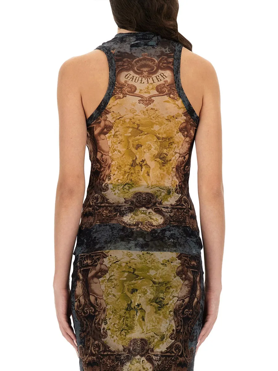 Tank Top "Médaillon" sold by Wanan Luxury product image thumbnail 3
