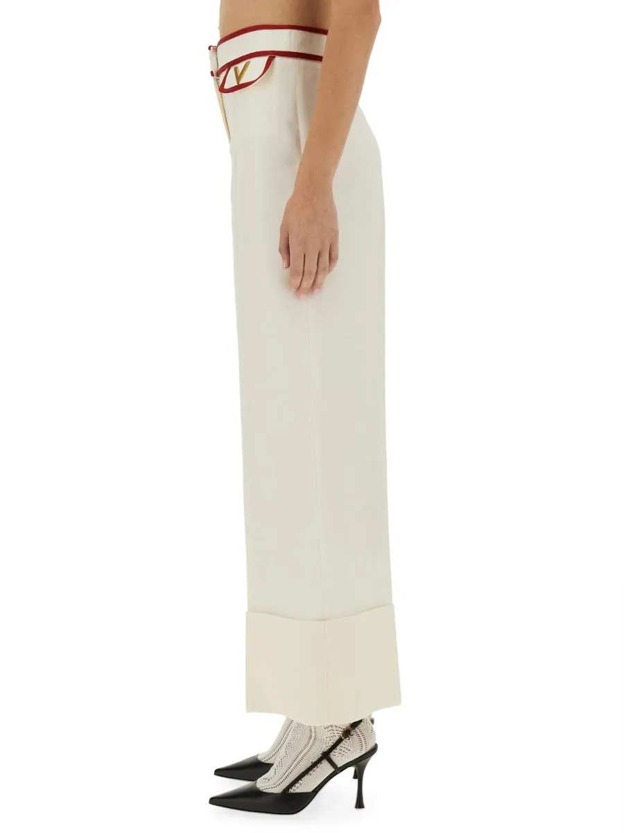 Crepe Couture Pants sold by Wanan Luxury product image thumbnail 4