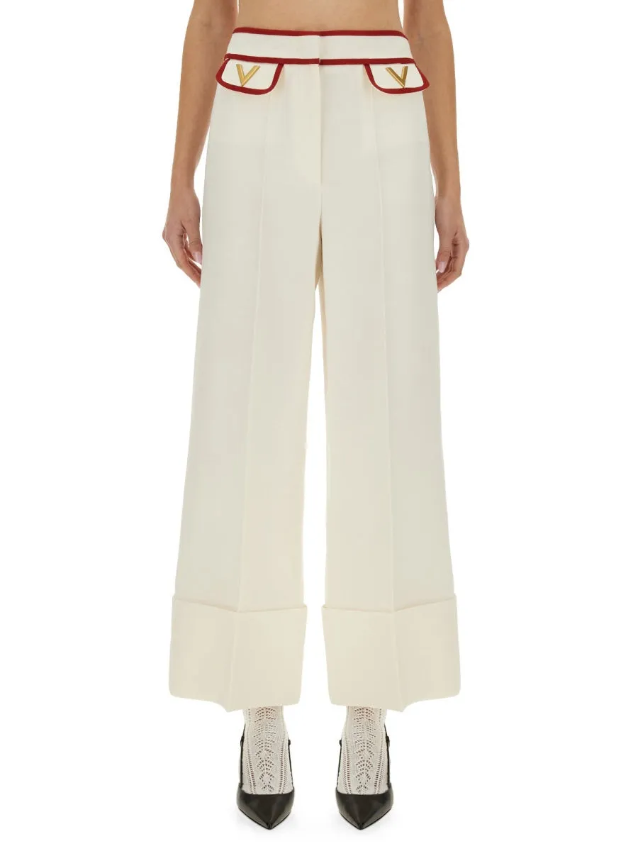 Crepe Couture Pants sold by Wanan Luxury