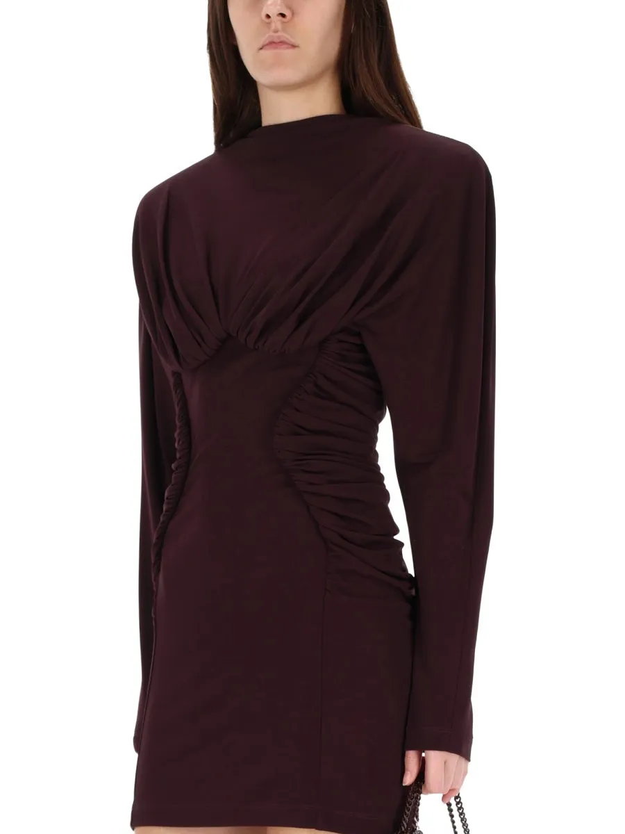 Pleated Mini Dress sold by Wanan Luxury product image thumbnail 4