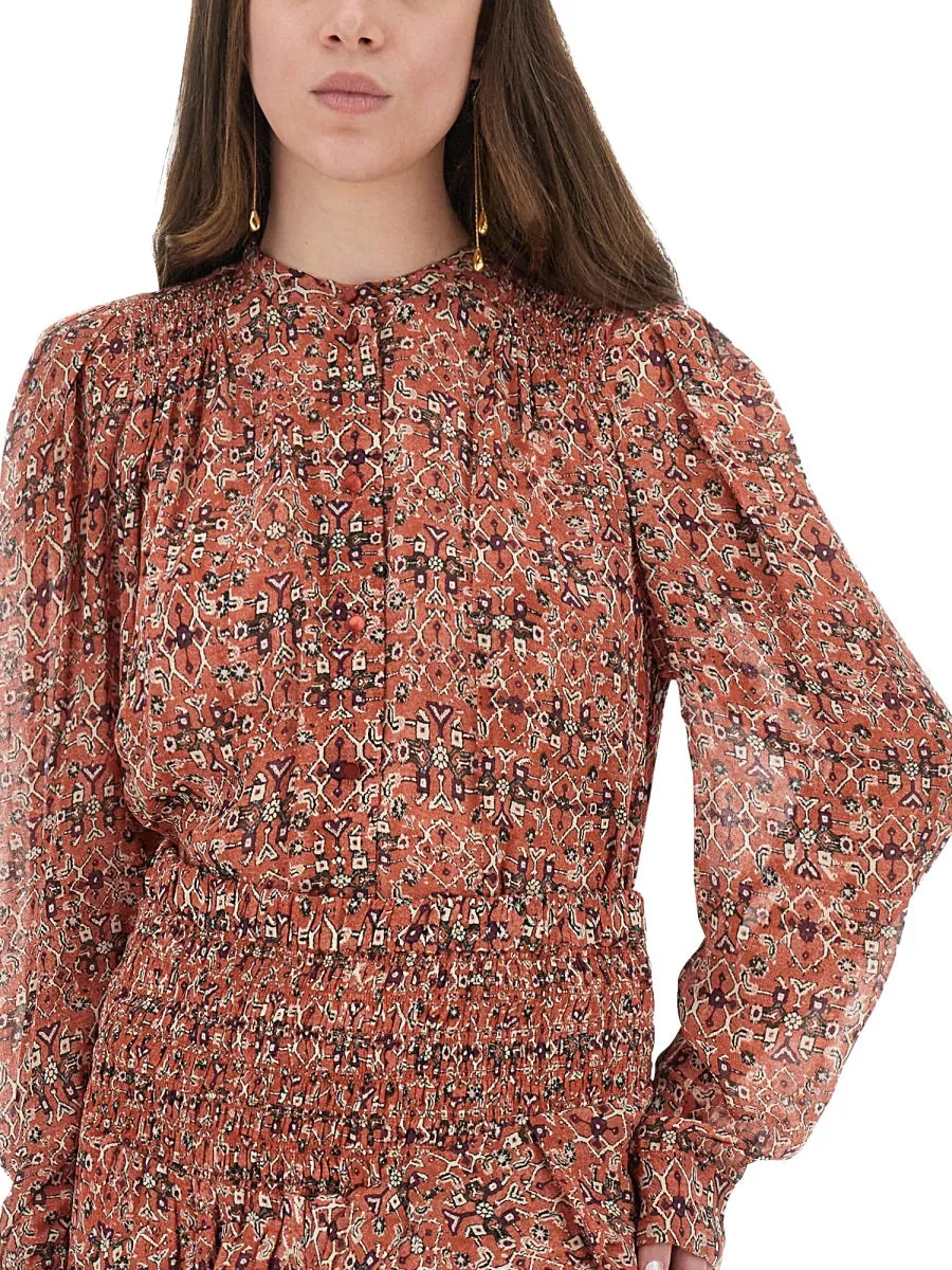 "Noeline" Blouse sold by Wanan Luxury product image thumbnail 4