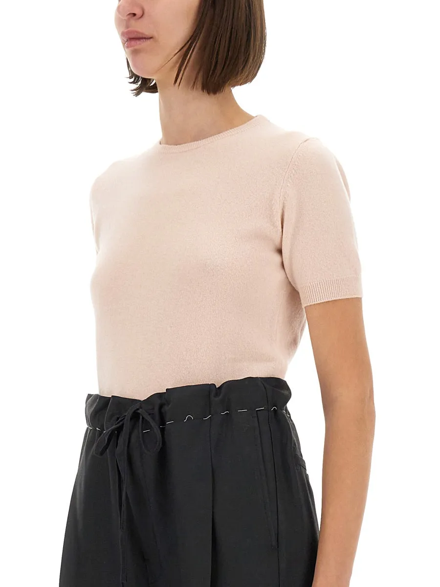 Wool Crew Neck T-Shirt sold by Wanan Luxury product image thumbnail 4