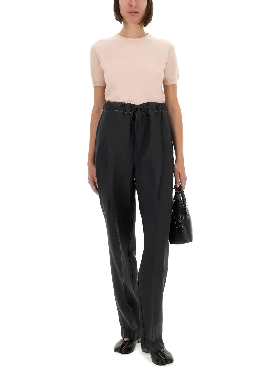 Wool Crew Neck T-Shirt sold by Wanan Luxury product image thumbnail 2
