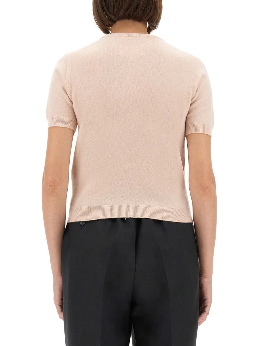 Wool Crew Neck T-Shirt sold by Wanan Luxury product image thumbnail 3
