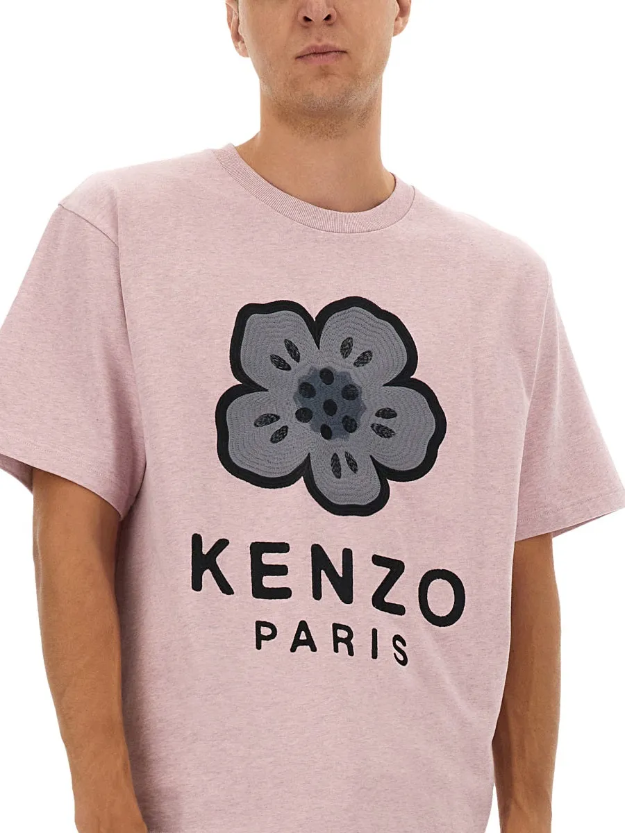 Oversized T-Shirt With "Boke Flower" Embroidery sold by Wanan Luxury product image thumbnail 4