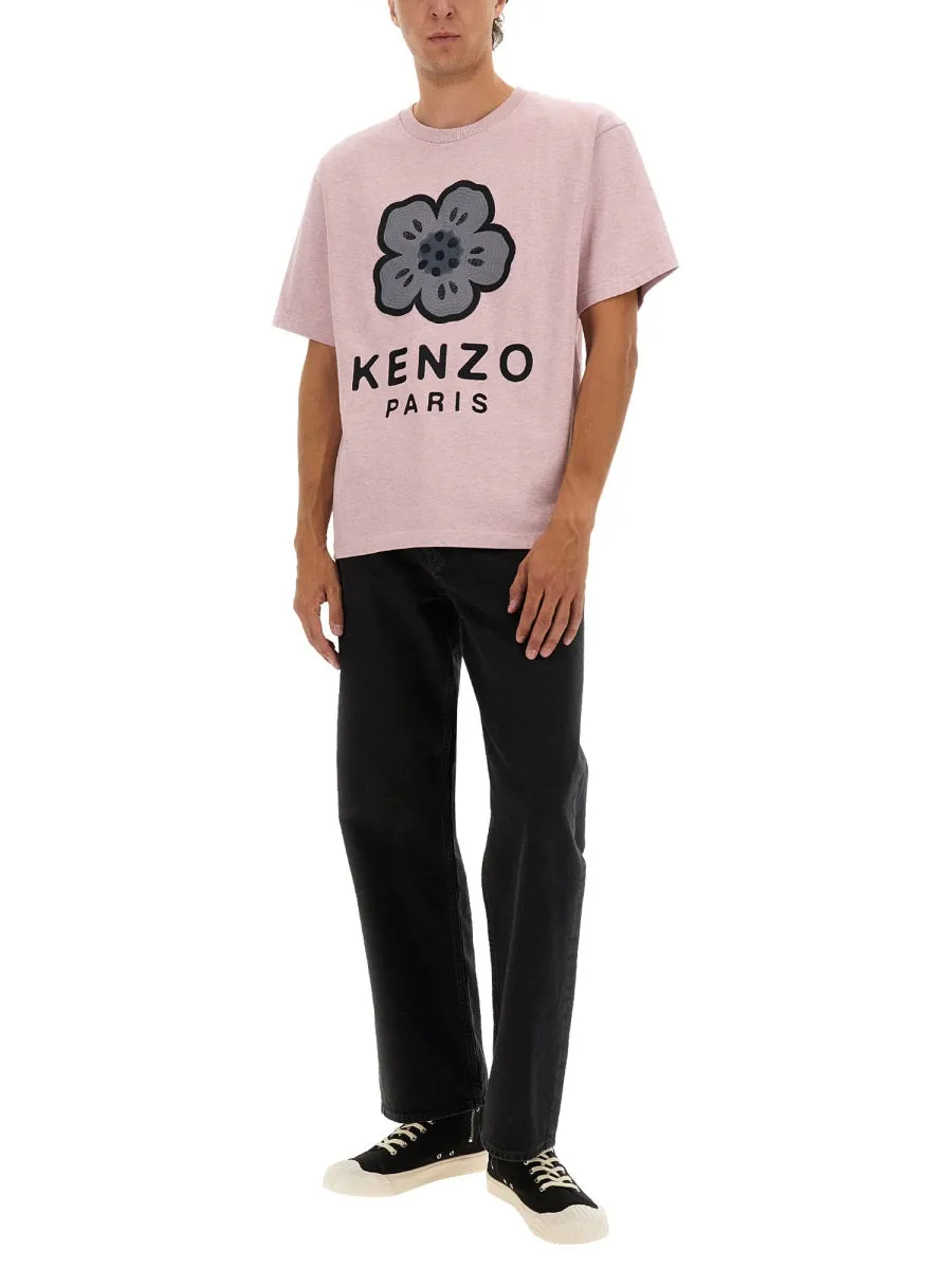 Oversized T-Shirt With "Boke Flower" Embroidery sold by Wanan Luxury product image thumbnail 2