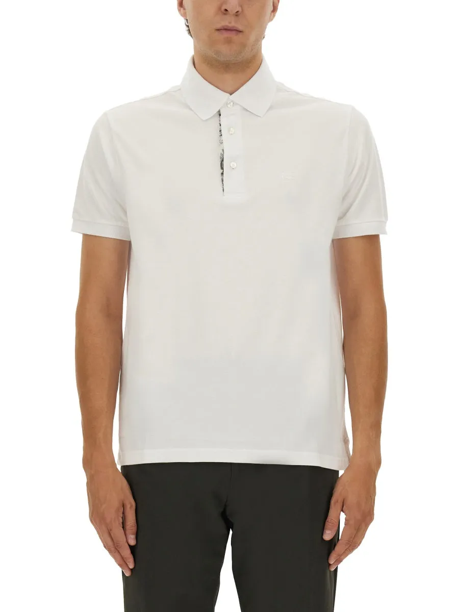 Polo Shirt With Embroidered Pegasus sold by Wanan Luxury