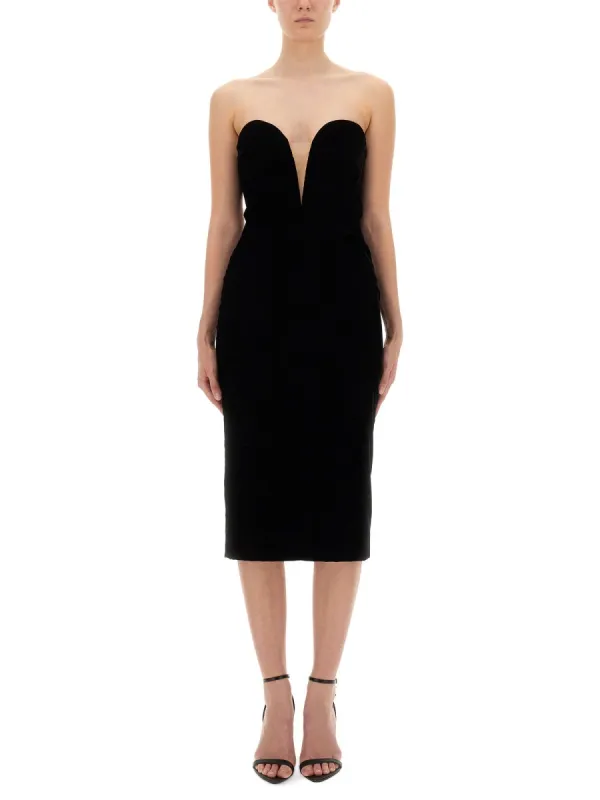Velvet Cocktail Dress sold by Wanan Luxury