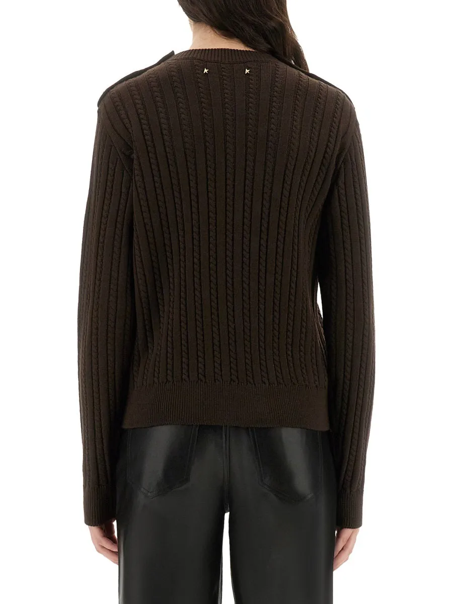 Wool Sweater With Button Detail sold by Wanan Luxury product image thumbnail 3