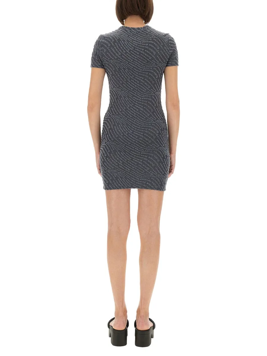 Jacquard Mini Dress With Logo sold by Wanan Luxury product image thumbnail 3