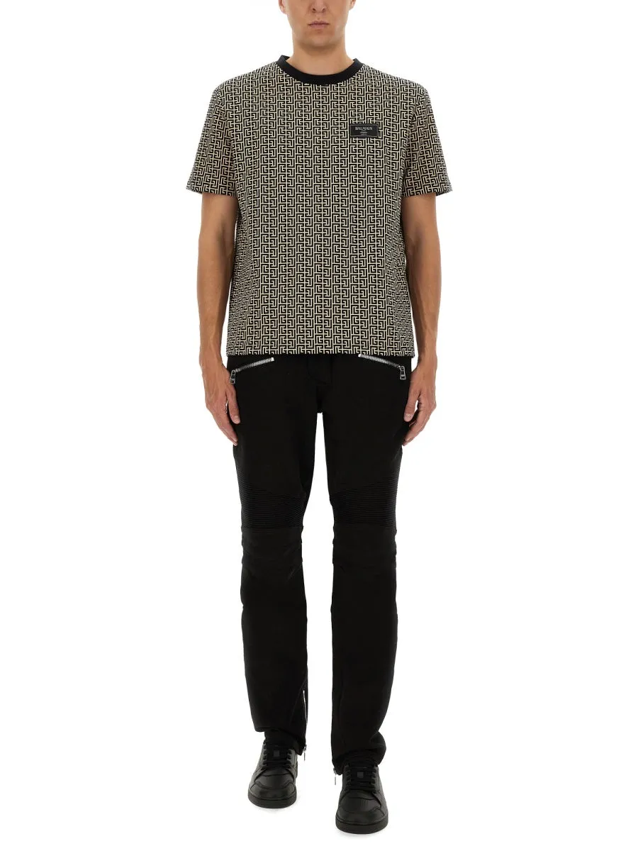 Monogrammed Jacquard T-Shirt sold by Wanan Luxury product image thumbnail 2