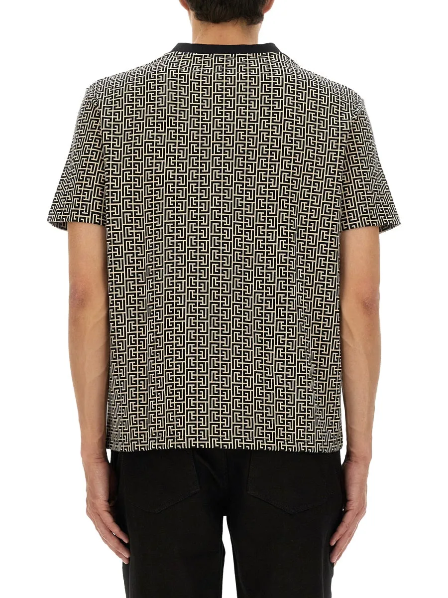 Monogrammed Jacquard T-Shirt sold by Wanan Luxury product image thumbnail 3