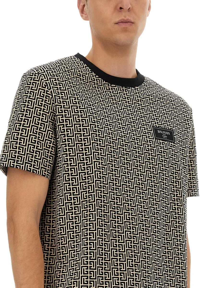 Monogrammed Jacquard T-Shirt sold by Wanan Luxury product image thumbnail 4