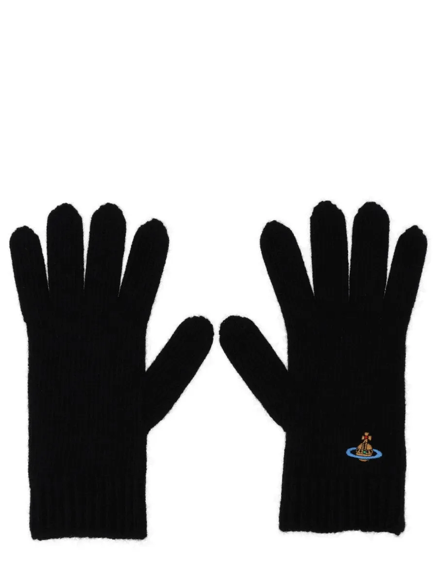 Gloves With Orb Embroidery sold by Wanan Luxury