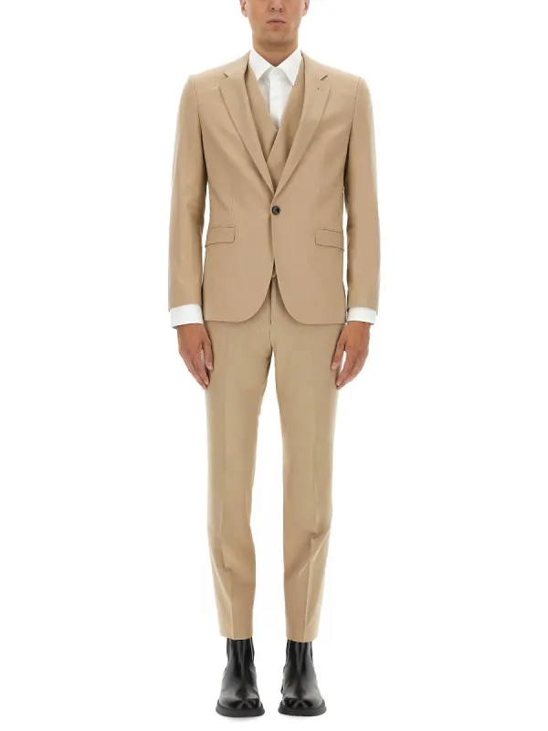 Slim Fit Three Piece Suit made by HUGO