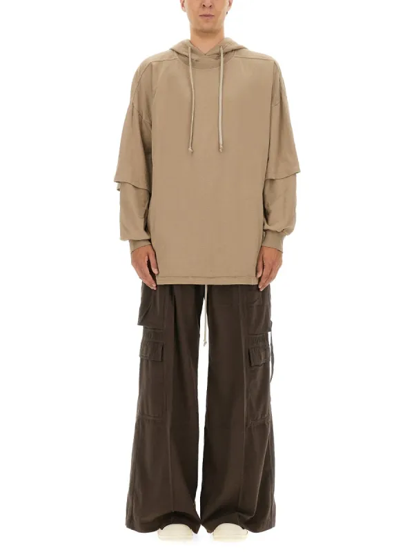 "Tommy Hustler" Hoodie made by Rick Owens