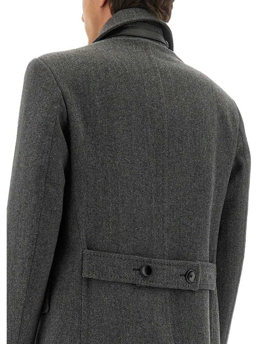 Double-Breasted Coat sold by Wanan Luxury product image thumbnail 4