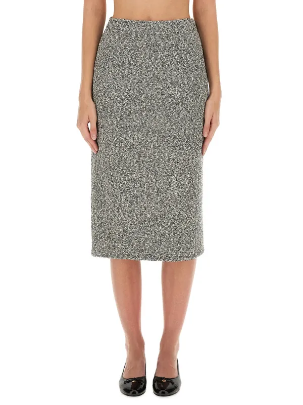 Tweed Skirt made by Tory Burch