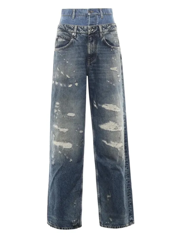 Double Layer Denim Jeans made by Dolce & Gabanna
