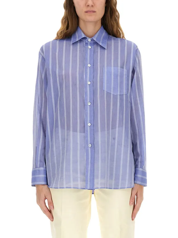 Striped Cotton Shirt sold by Wanan Luxury