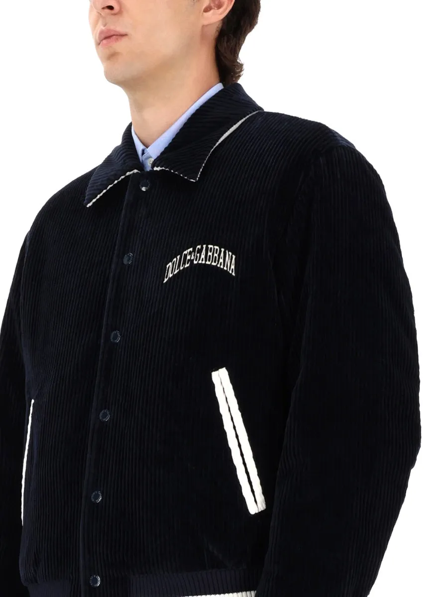 Corduroy Bomber Jacket sold by Wanan Luxury product image thumbnail 4