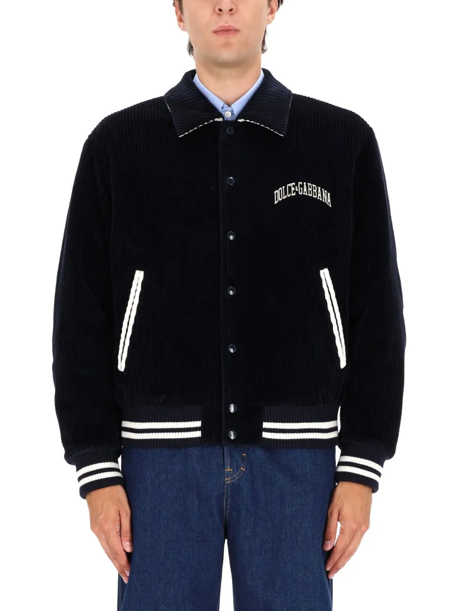 Corduroy Bomber Jacket sold by Wanan Luxury