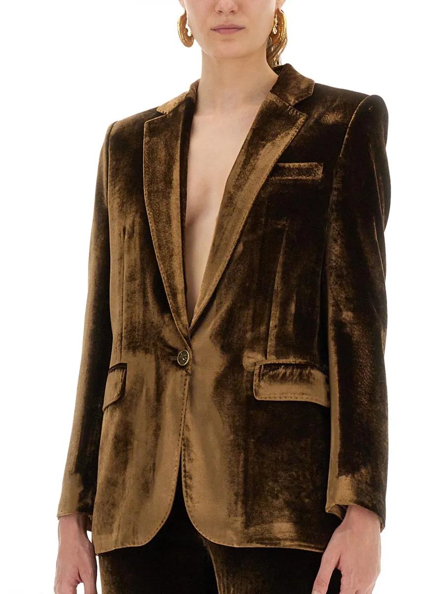 Velvet Jacket sold by Wanan Luxury product image thumbnail 4