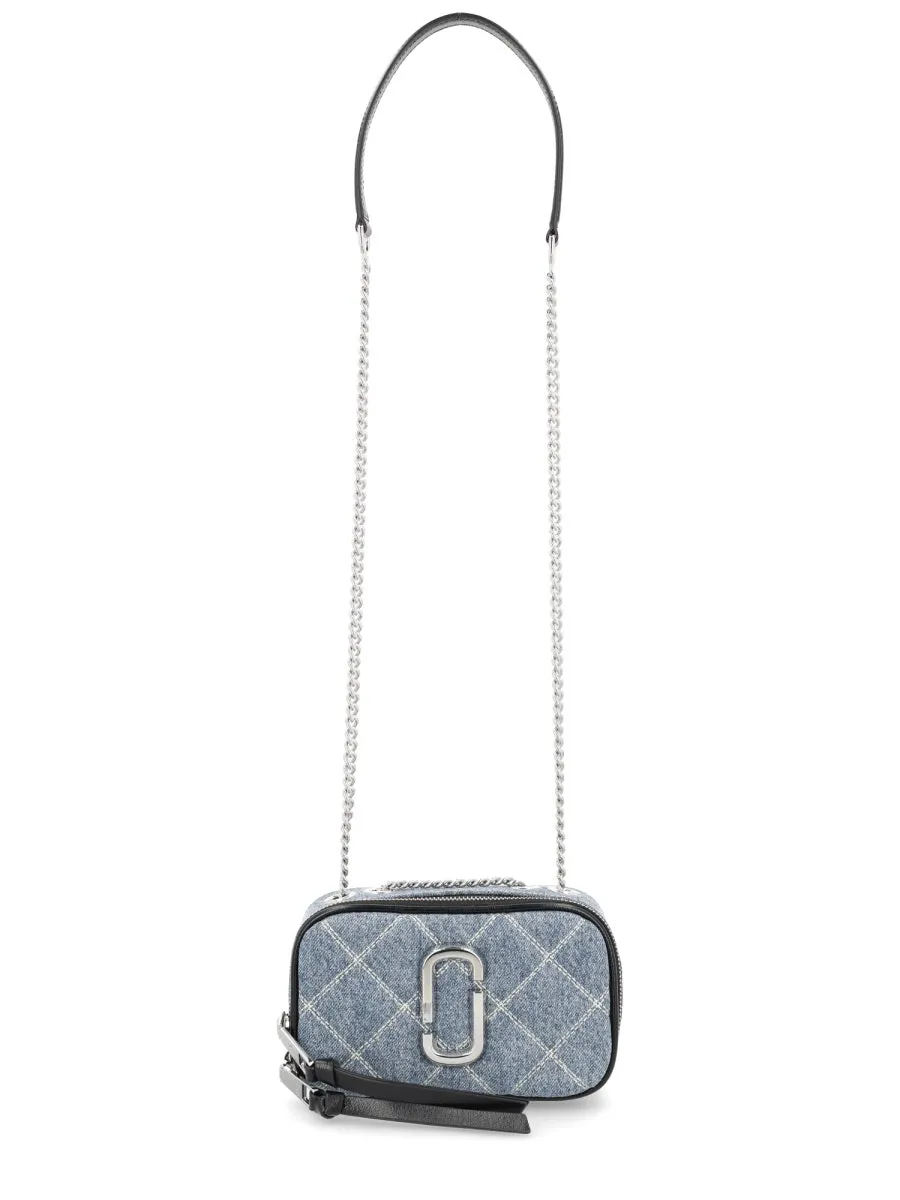 Quilted Denim "Softshot" Bag sold by Wanan Luxury