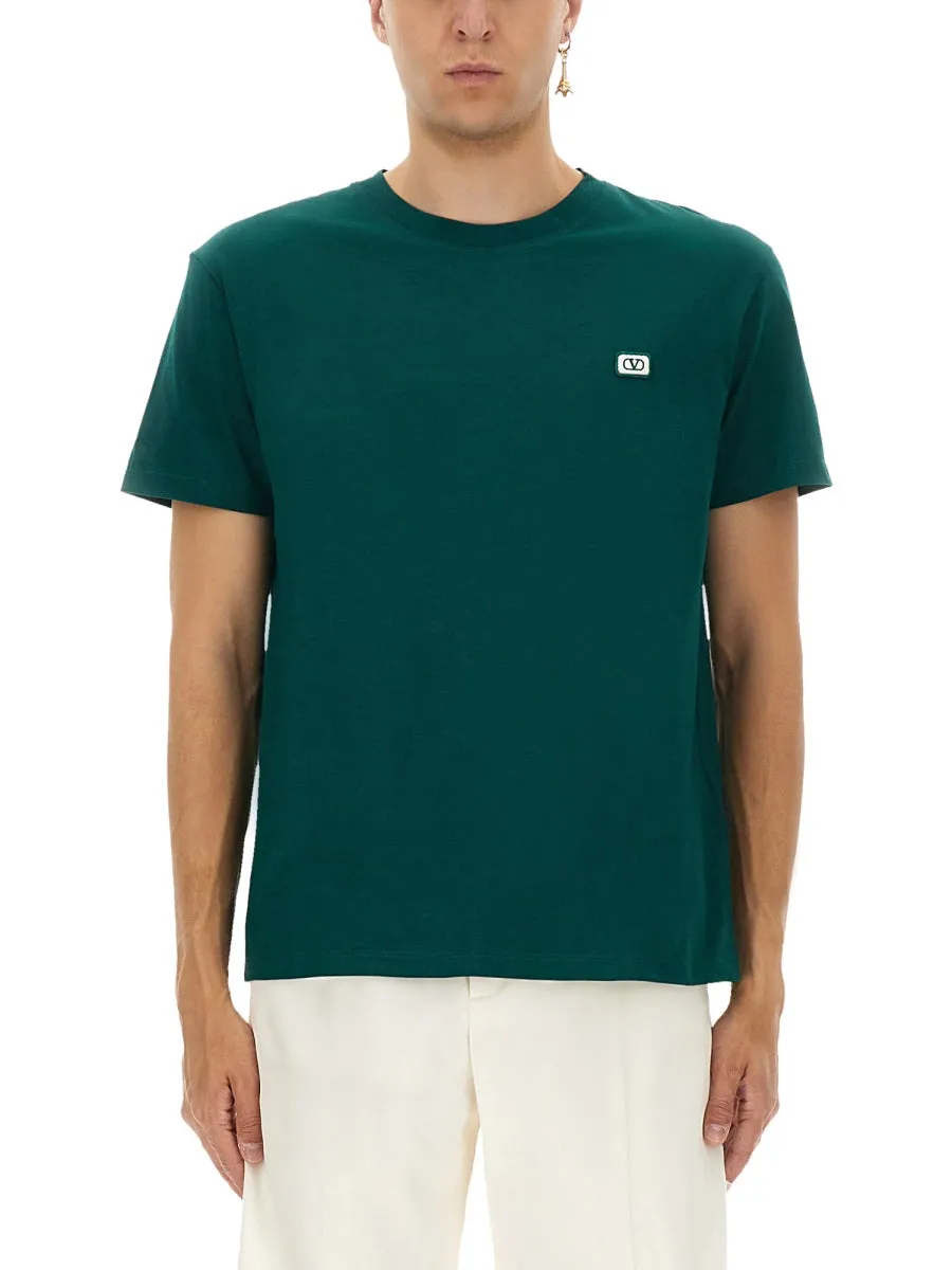 T-Shirt With Signature Vlogo sold by Wanan Luxury