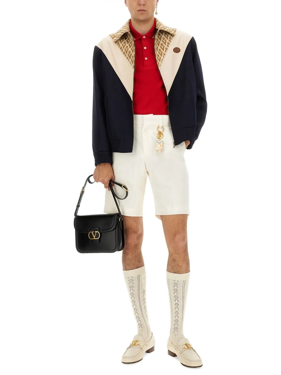 Polo Shirt With Signature Vlogo sold by Wanan Luxury product image thumbnail 2