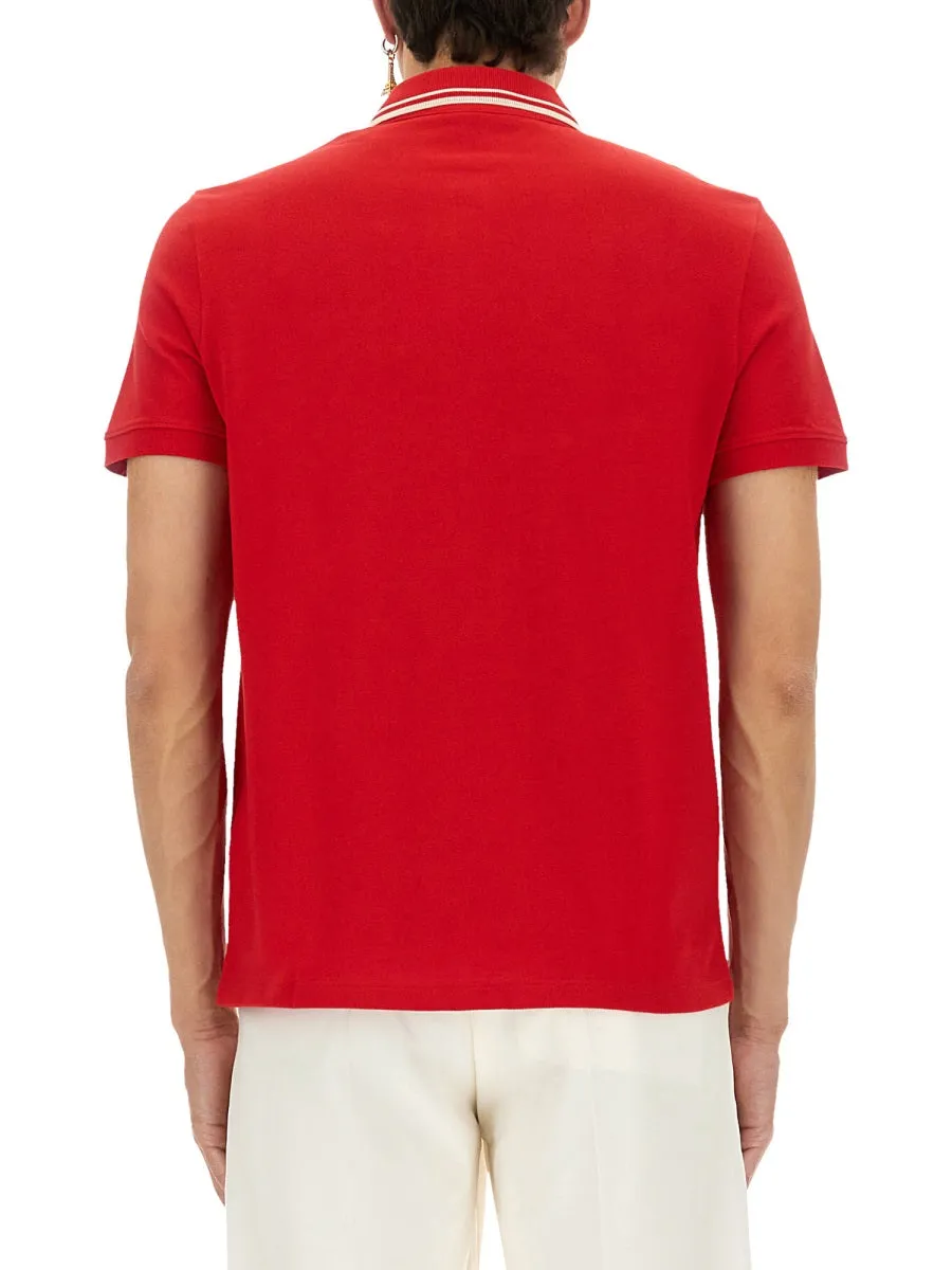 Polo Shirt With Signature Vlogo sold by Wanan Luxury product image thumbnail 3