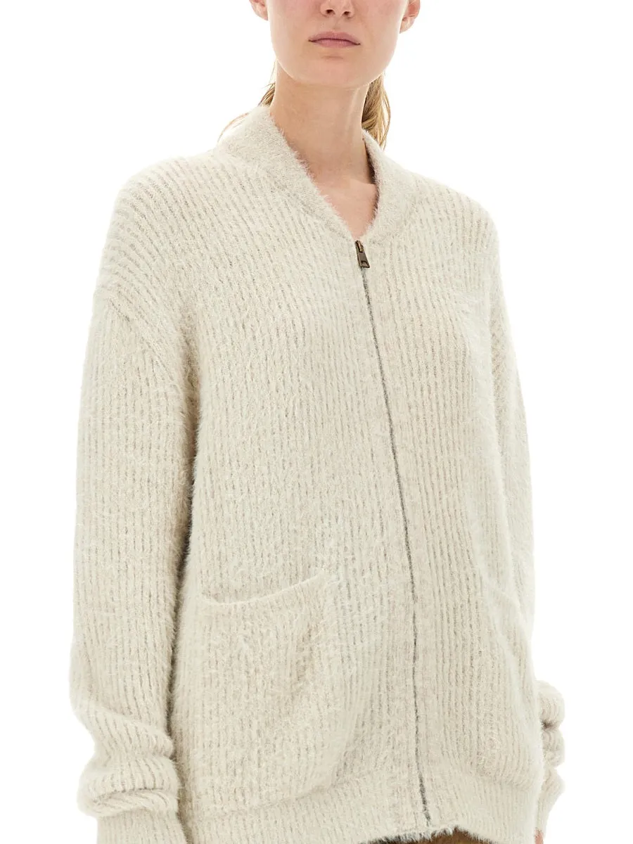 Wool Blend Cardigan sold by Wanan Luxury product image thumbnail 4