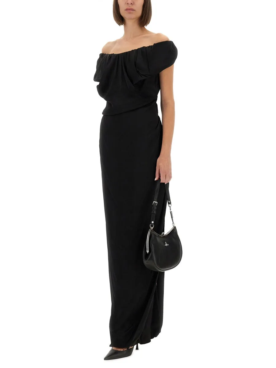 "Ginnie Amber" Long Dress sold by Wanan Luxury product image thumbnail 2