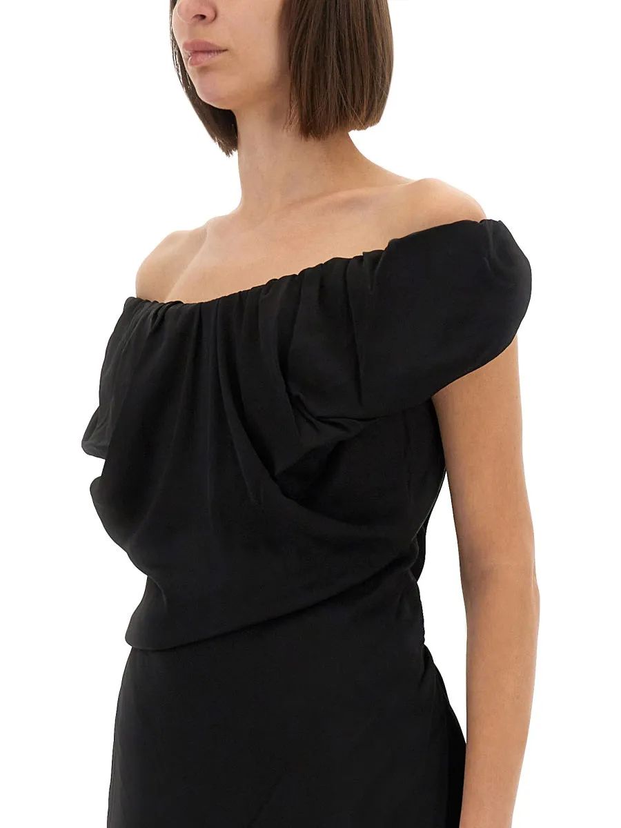 "Ginnie Amber" Long Dress sold by Wanan Luxury product image thumbnail 4