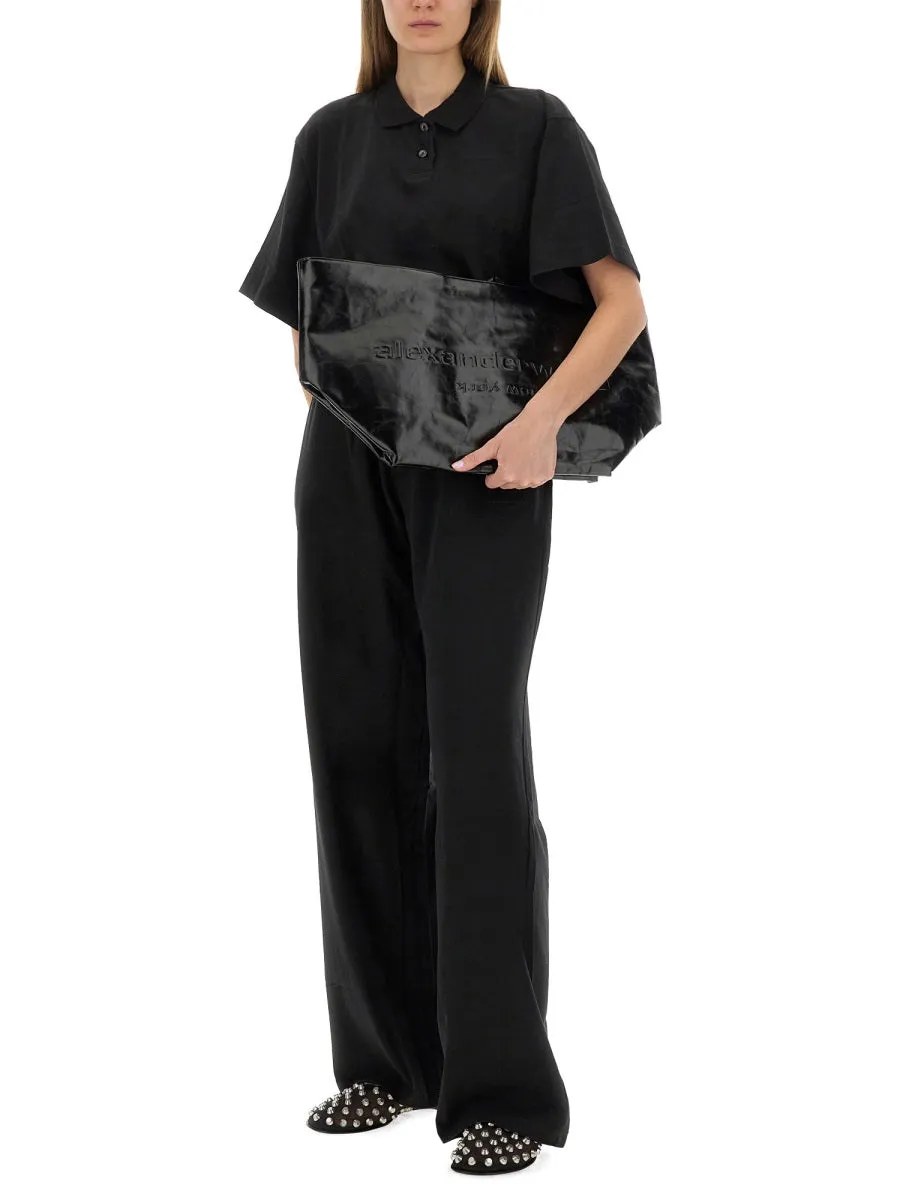 Cropped Jersey Polo Shirt sold by Wanan Luxury product image thumbnail 2