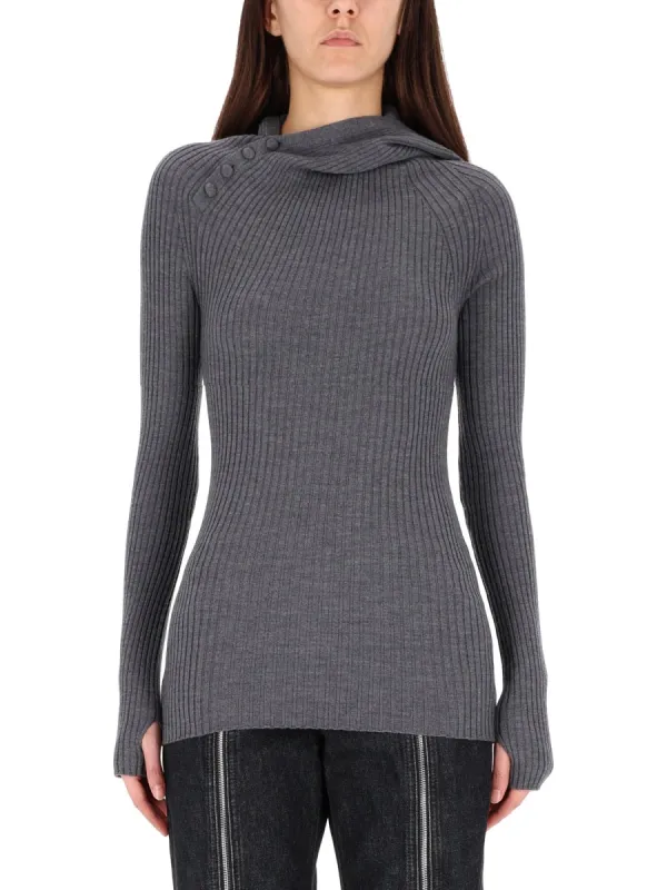 Ribbed Wool Sweater sold by Wanan Luxury