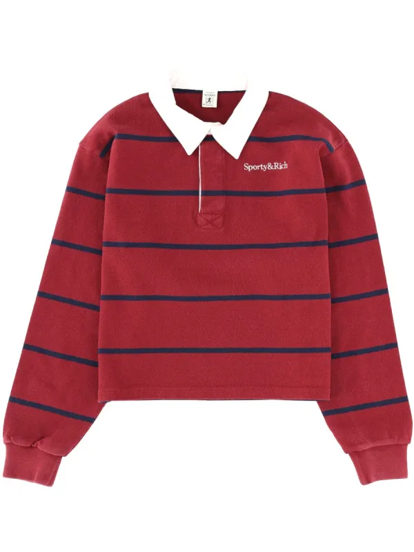 Striped Polo Shirt With Logo sold by Wanan Luxury