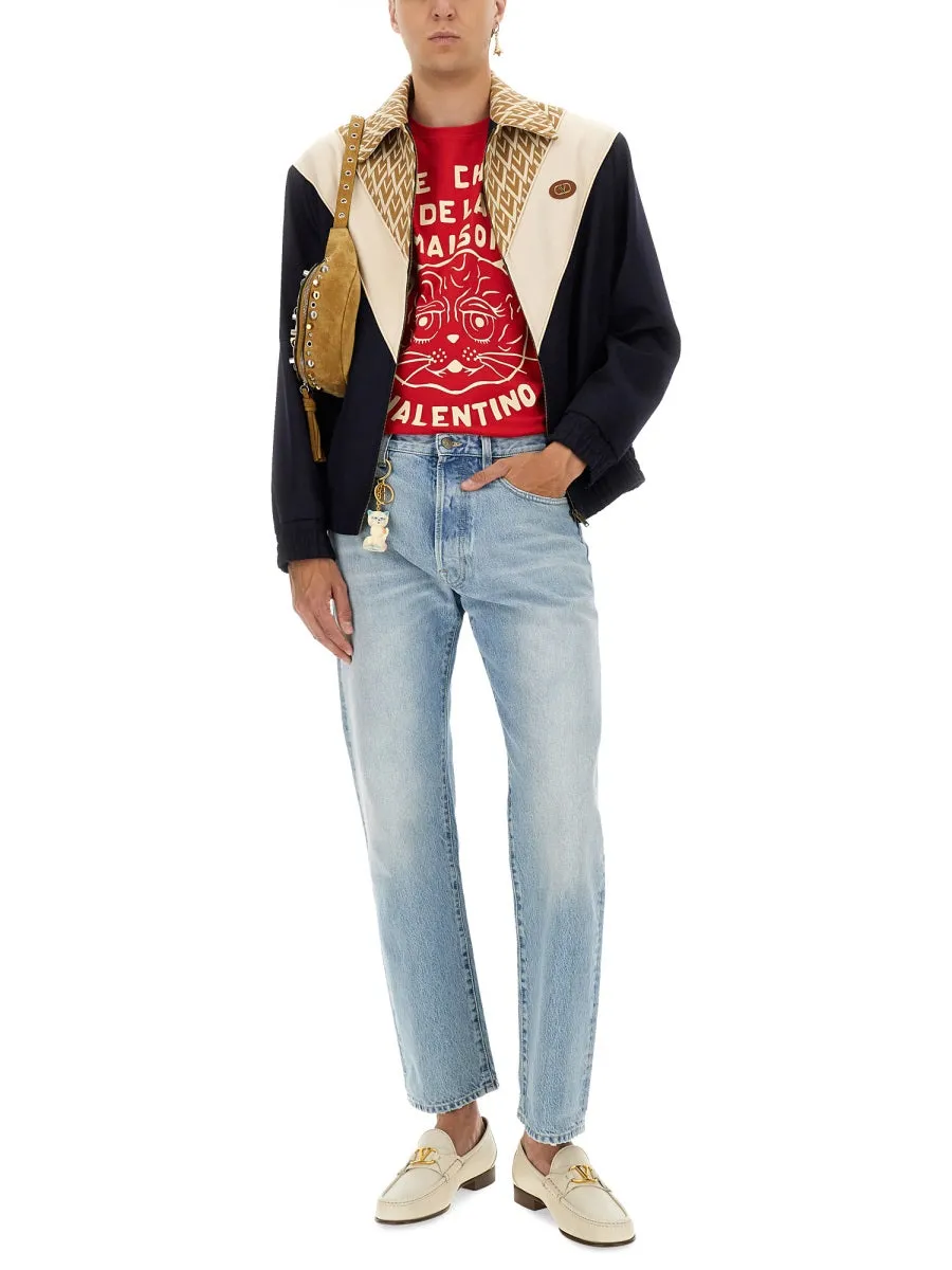 T-Shirt With "Chat De La Maison" Print sold by Wanan Luxury product image thumbnail 2
