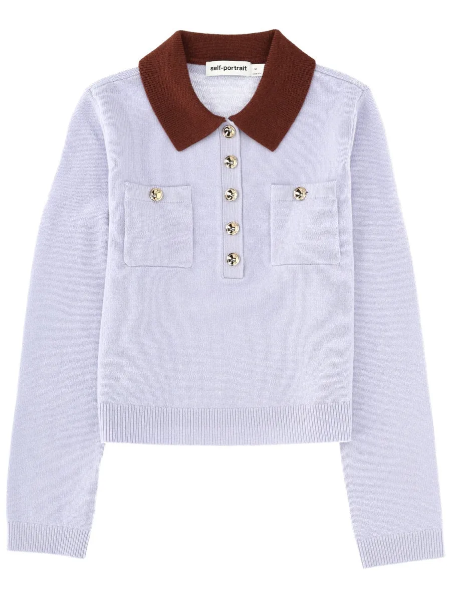 Jersey With Contrasting Collar sold by Wanan Luxury