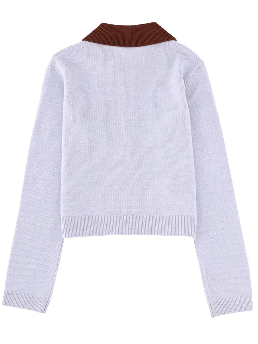 Jersey With Contrasting Collar sold by Wanan Luxury product image thumbnail 2