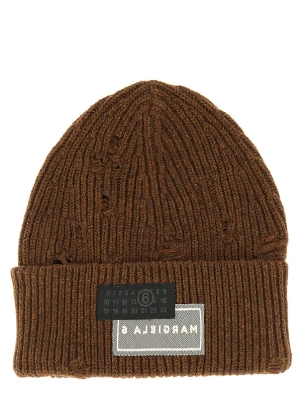 Beanie Hat With Logo sold by Wanan Luxury