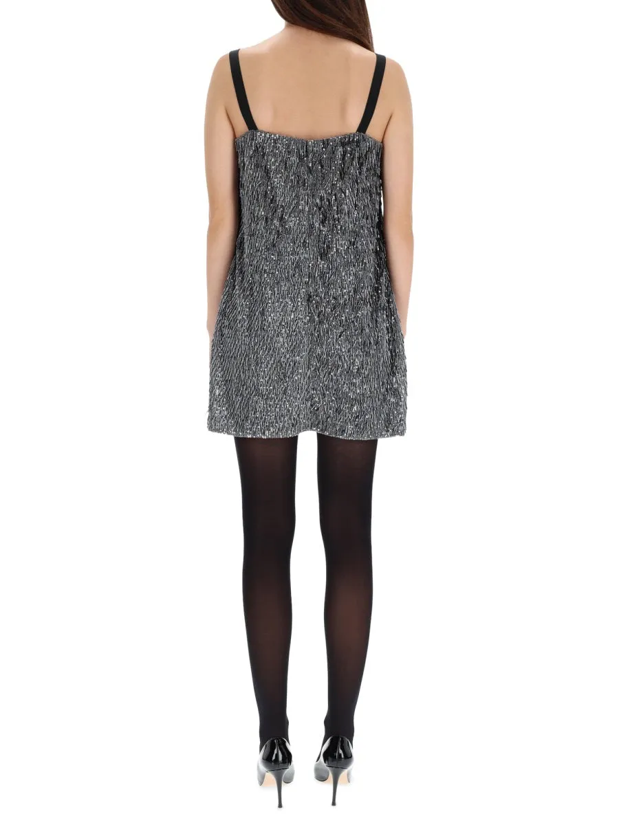 Sequined Mini Dress sold by Wanan Luxury product image thumbnail 3