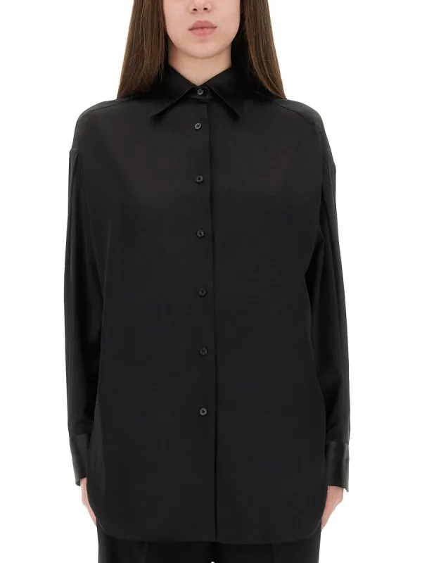 Stretch Silk Satin Shirt made by Tom Ford